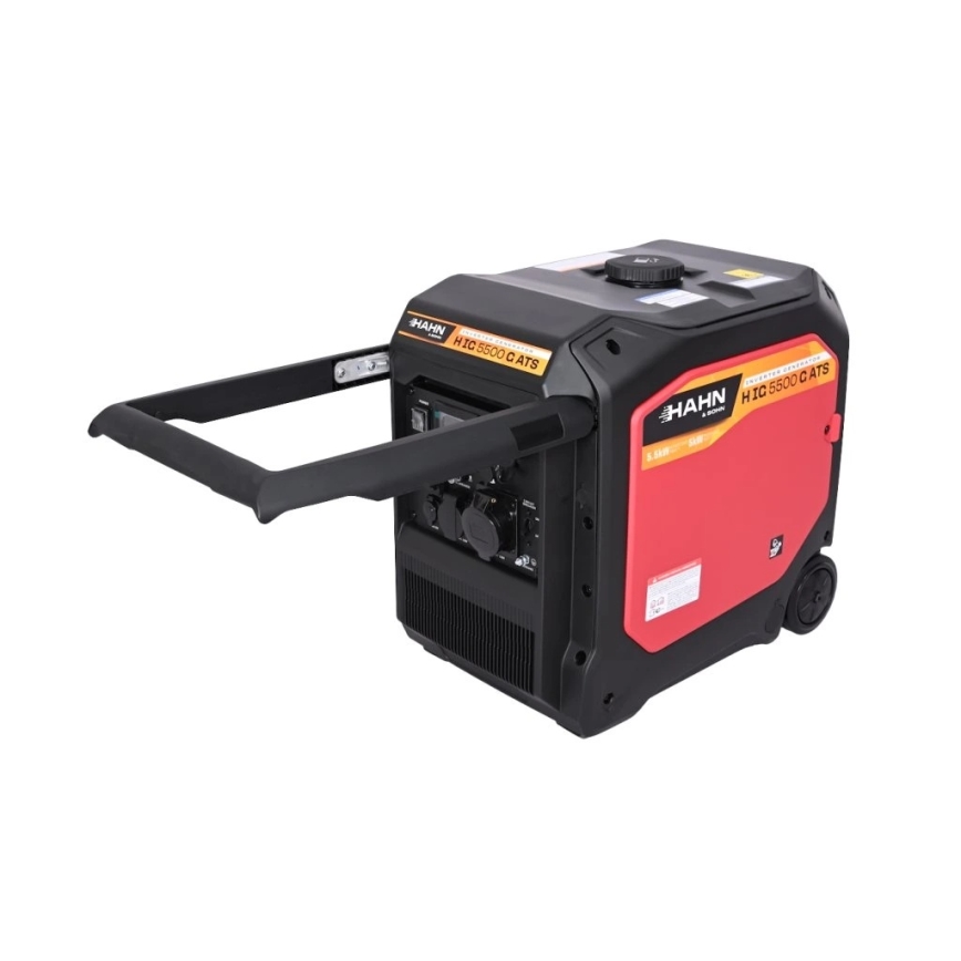 Hahn & Sohn 20086 - Agregat prądotwórczy benzynowy/LPG HIG 5500 G ATS 5500/5000W