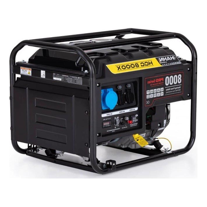 Hahn & Sohn 7410 - Agregat prądotwórczy benzynowy HGG 8000X 6500W