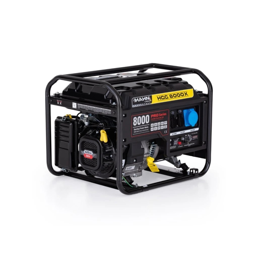 Hahn & Sohn 7410 - Agregat prądotwórczy benzynowy HGG 8000X 6500W