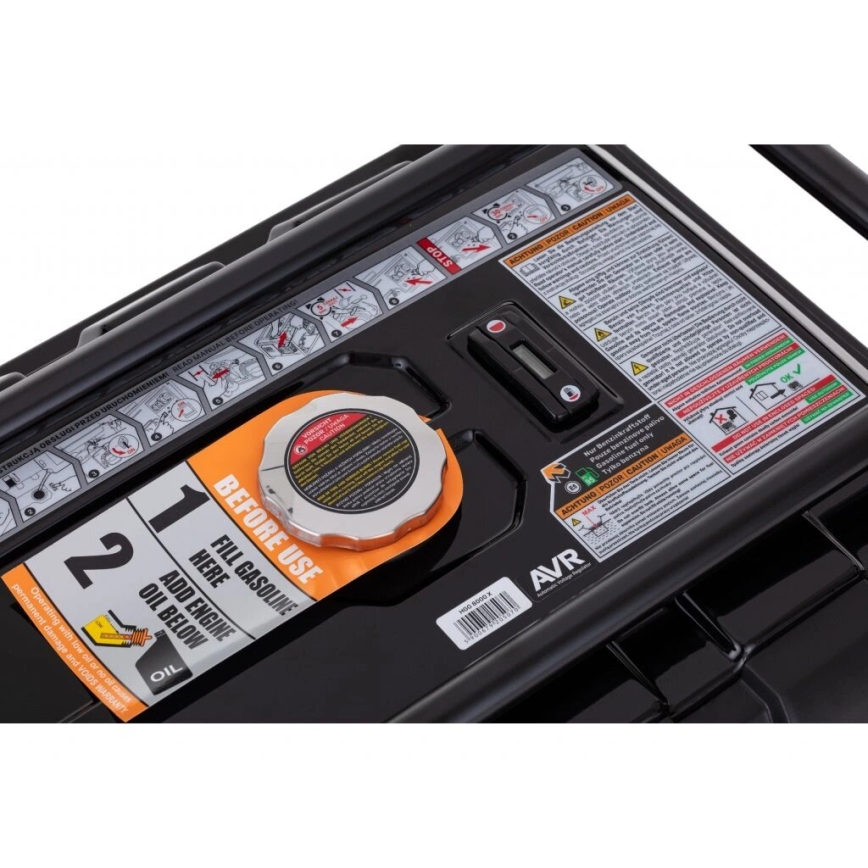 Hahn & Sohn 7410 - Agregat prądotwórczy benzynowy HGG 8000X 6500W