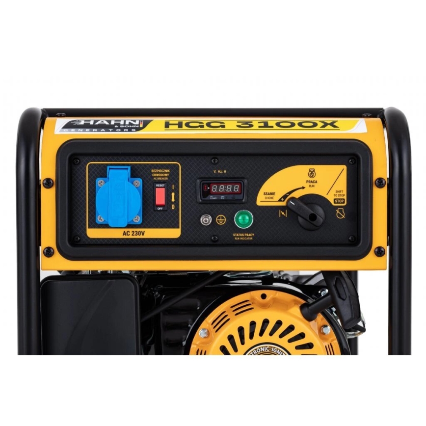 Hahn & Sohn 9176 - Agregat prądotwórczy benzynowy HGG 3100X AVR 3300W