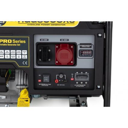 Hahn & Sohn 9177 - Agregat prądotwórczy benzynowy HGG 8000 X3 6500W