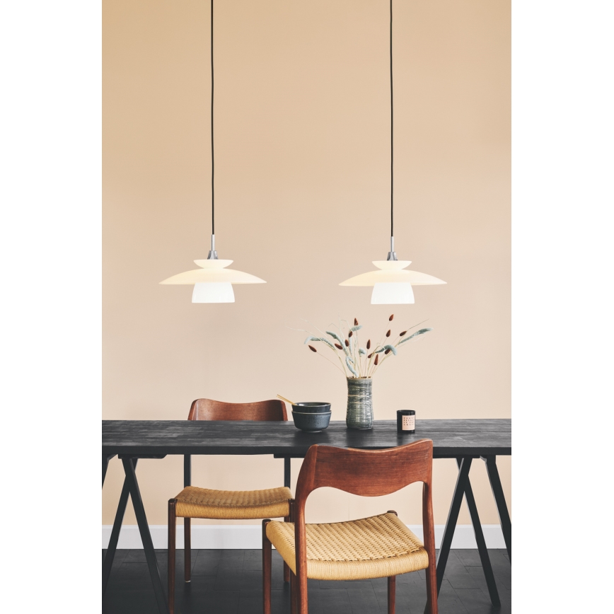 Halo Design 733644 - Lampa wisząca na lince SCANDINAVIA 1xG9/28W/230V śr. 20 cm biała
