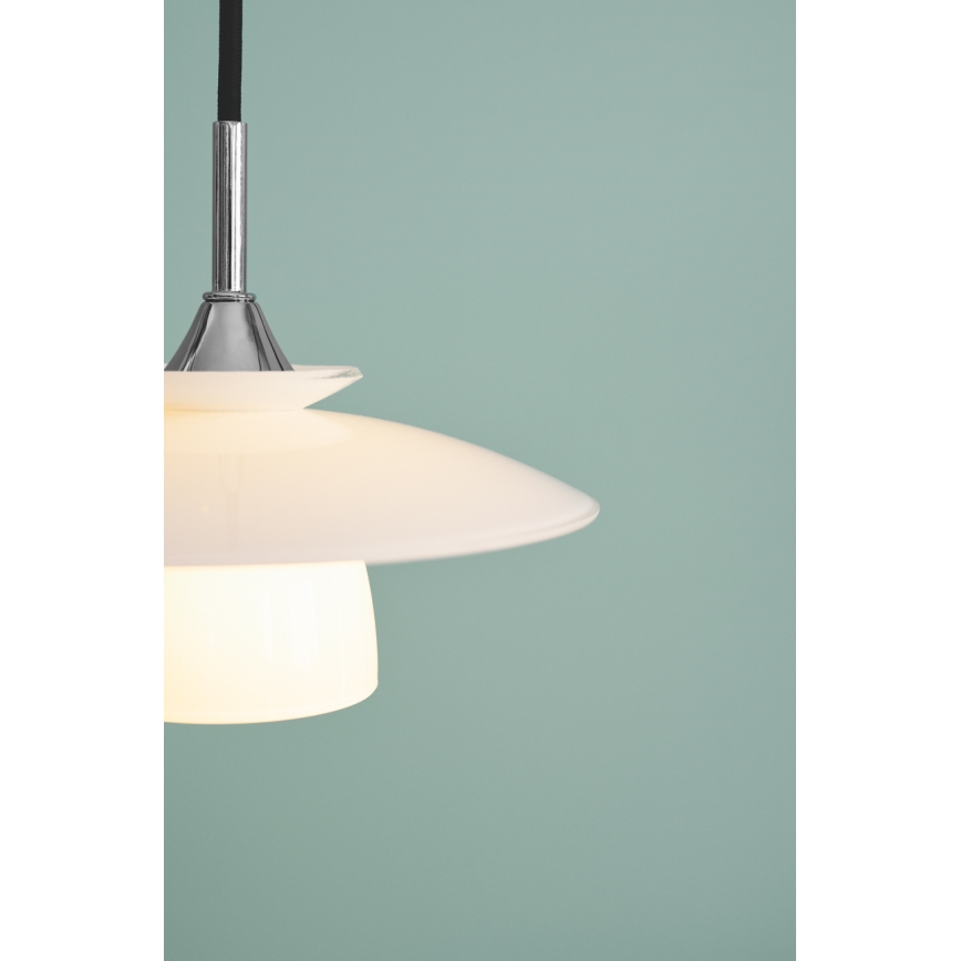 Halo Design 733644 - Lampa wisząca na lince SCANDINAVIA 1xG9/28W/230V śr. 20 cm biała