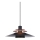 Halo Design 744503 - Lampa wisząca na przewodzie RIVOLI 1xE27/40W/230V Ø 50 cm czarna/miedziana