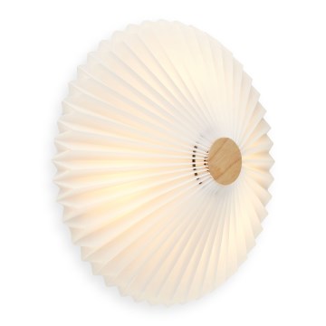 Halo Design 745081 - Kinkiet PARIS 3xG9/28W/230V śr. 40 cm biały/mosiądz/dąb