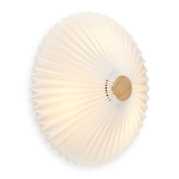 Halo Design 745098 - Kinkiet PARIS 4xG9/28W/230V, średnica 50 cm, biały/mosiądz/dąb