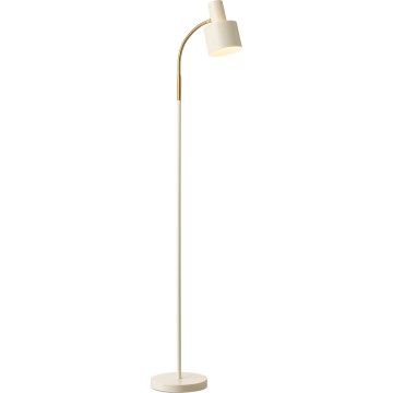 Halo Design 746859 - Lampa stojąca VOGUE 1xE27/40W/230V kremowa/mosiądz