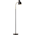 Halo Design 746866 - Lampa stojąca VOGUE 1xE27/40W/230V czarna/mosiądz