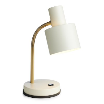 Halo Design 746910 - Lampa stołowa VOGUE 1xE27/40W/230V kremowa/mosiężna