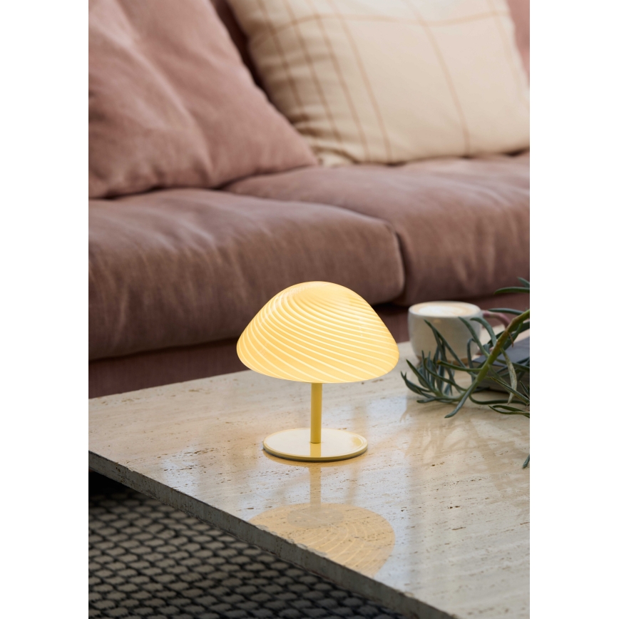 Halo Design 747016 - Lampa stołowa CANDY MINI MUSH 1xG9/25W/230V, Ø 17 cm, beżowa