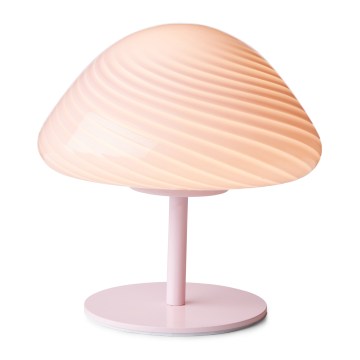 Halo Design 747047 - Lampa stołowa CANDY MINI MUSH 1xG9/25W/230V Ø 17 cm różowa