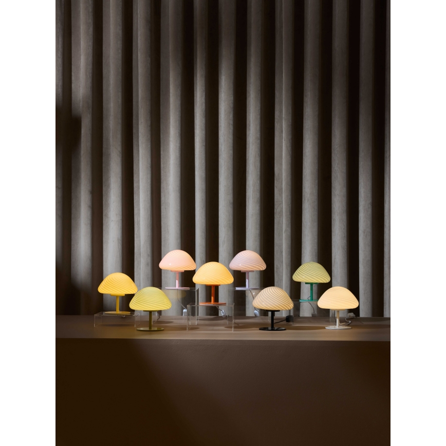 Halo Design 747047 - Lampa stołowa CANDY MINI MUSH 1xG9/25W/230V Ø 17 cm różowa