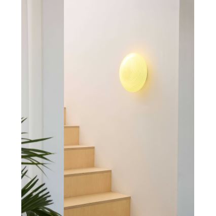 Halo Design 748693 - Lampa sufitowa CANDY 1xE27/40W/230V śr. 30 cm beżowa/mosiądz