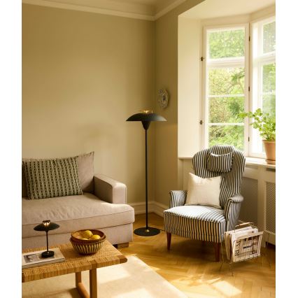 Halo Design 748976 - Lampa stojąca STEPP 1xE27/28W/230V czarny/mosiądz