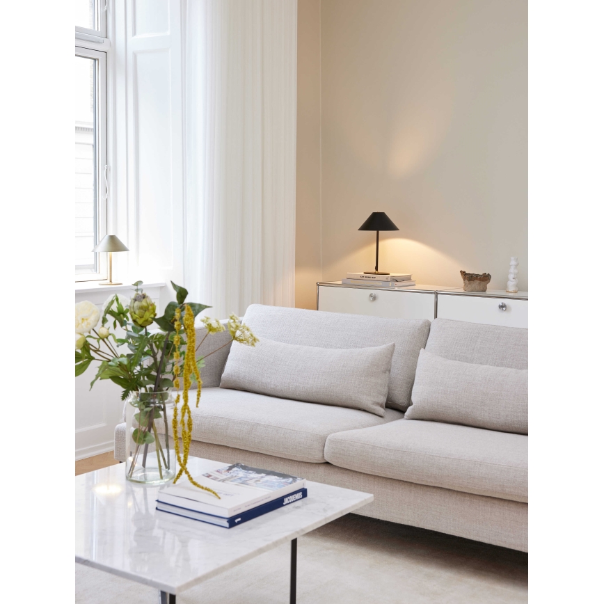 Halo Design 800803 - Ściemniana, ładowalna zewnętrzna lampa stołowa HYGGE LED/3W/4000 mAh IP54 czarna