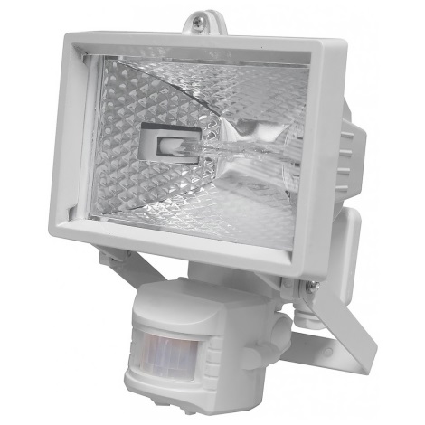 Halogenowy reflektor z czujnikiem HOBBY 1xR7s/120W/230V IP44