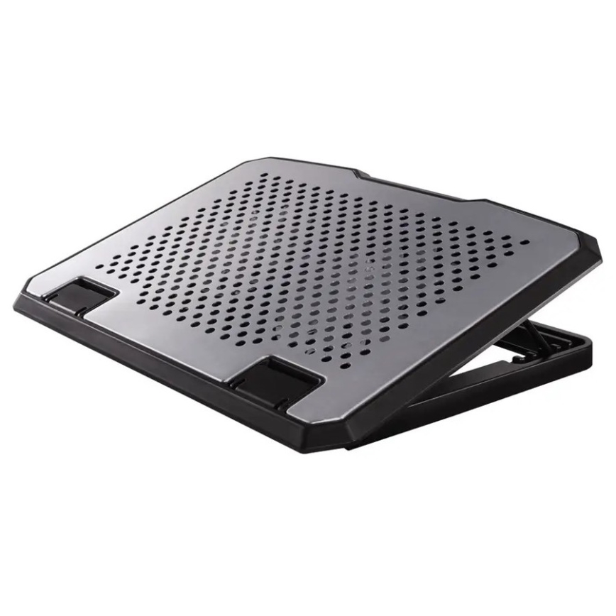 Hama - Podkładka chłodząca do laptopa 2x Wentylator USB matowy chrom