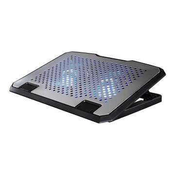 Hama - Podkładka chłodząca do laptopa 2x Wentylator USB matowy chrom