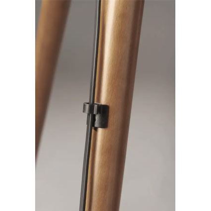 Hama - Uchwyt podłogowy do TV 32-65 czarny/orzech