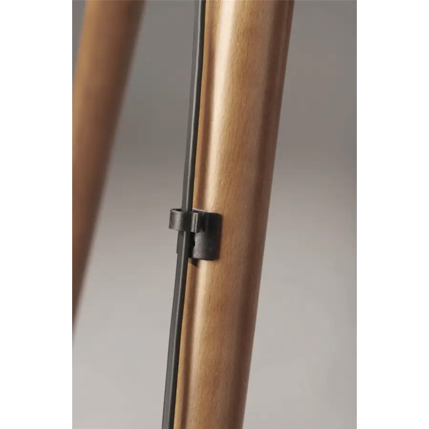 Hama - Uchwyt podłogowy do TV 32-65 czarny/orzech