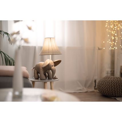 Happy Lamps - LED Dziecięca lampa stołowa BOBBY LED/5,4W/230V słoń