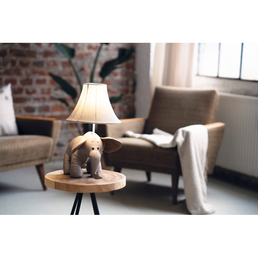 Happy Lamps - LED Dziecięca lampa stołowa BOBBY LED/5,4W/230V słoń