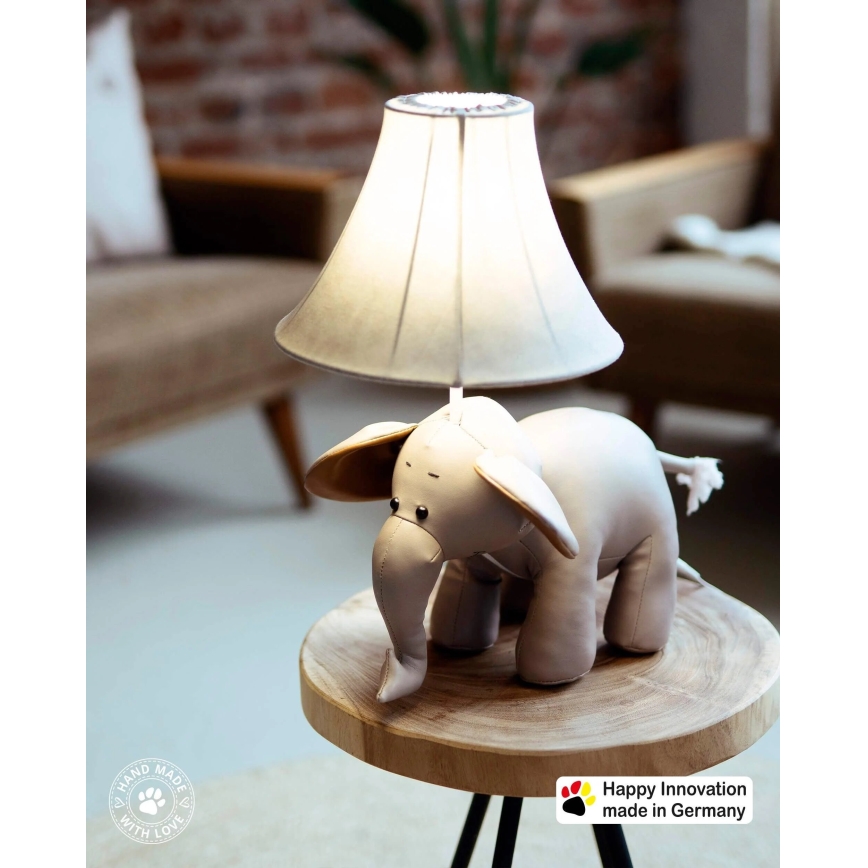 Happy Lamps - LED Dziecięca lampa stołowa BOBBY LED/5,4W/230V słoń