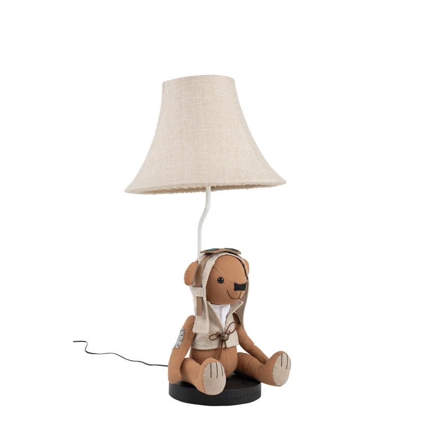Happy Lamps - LED Dziecięca lampa stołowa CHARLES LED/5,4W/230V niedźwiedź