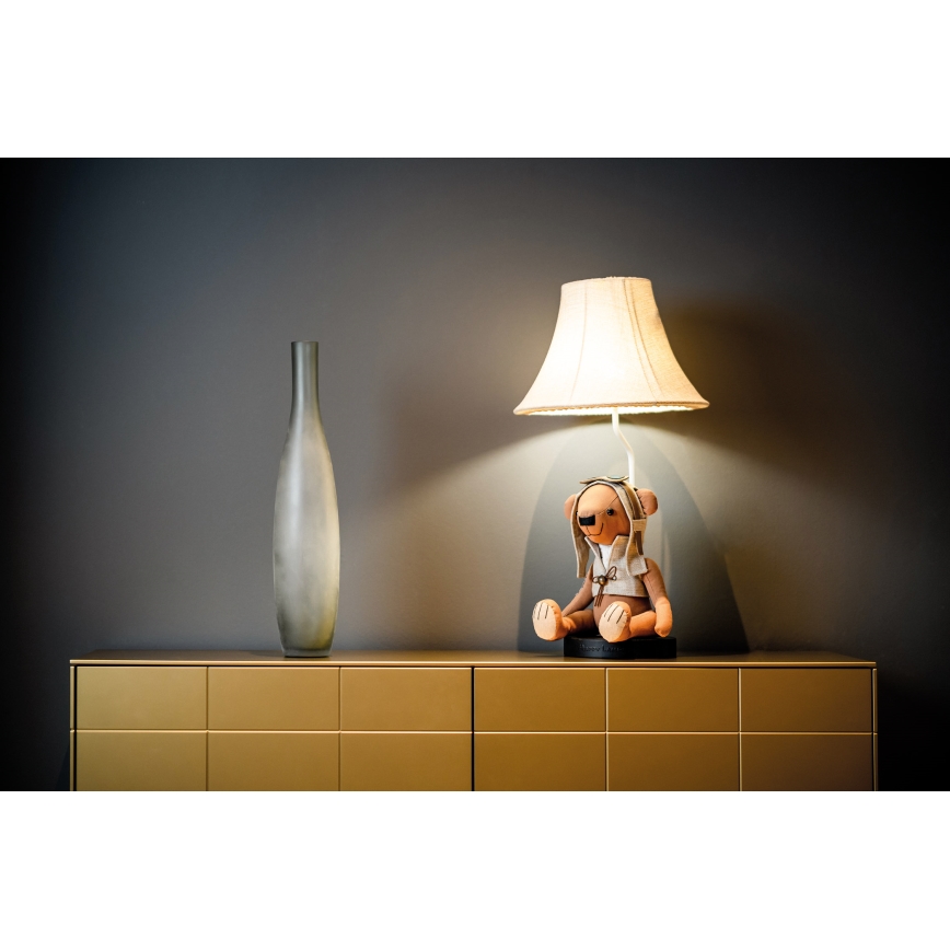 Happy Lamps - LED Dziecięca lampa stołowa CHARLES LED/5,4W/230V niedźwiedź