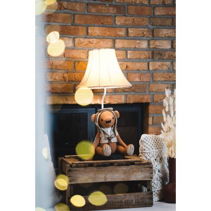 Happy Lamps - LED Dziecięca lampa stołowa CHARLES LED/5,4W/230V niedźwiedź