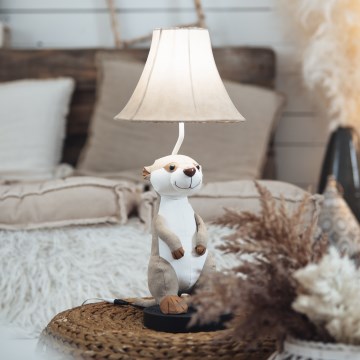 Happy Lamps - LED Dziecięca lampa stołowa EDDIE LED/5,4W/230V surykatka