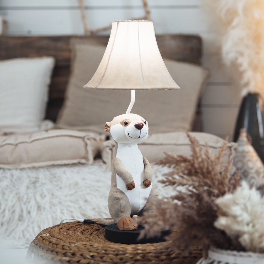 Happy Lamps - LED Dziecięca lampa stołowa EDDIE LED/5,4W/230V surykatka