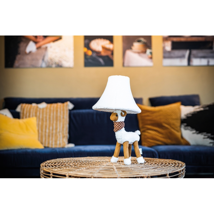 Happy Lamps - LED Dziecięca lampa stołowa WOLLE LED/5,4W/230V owca