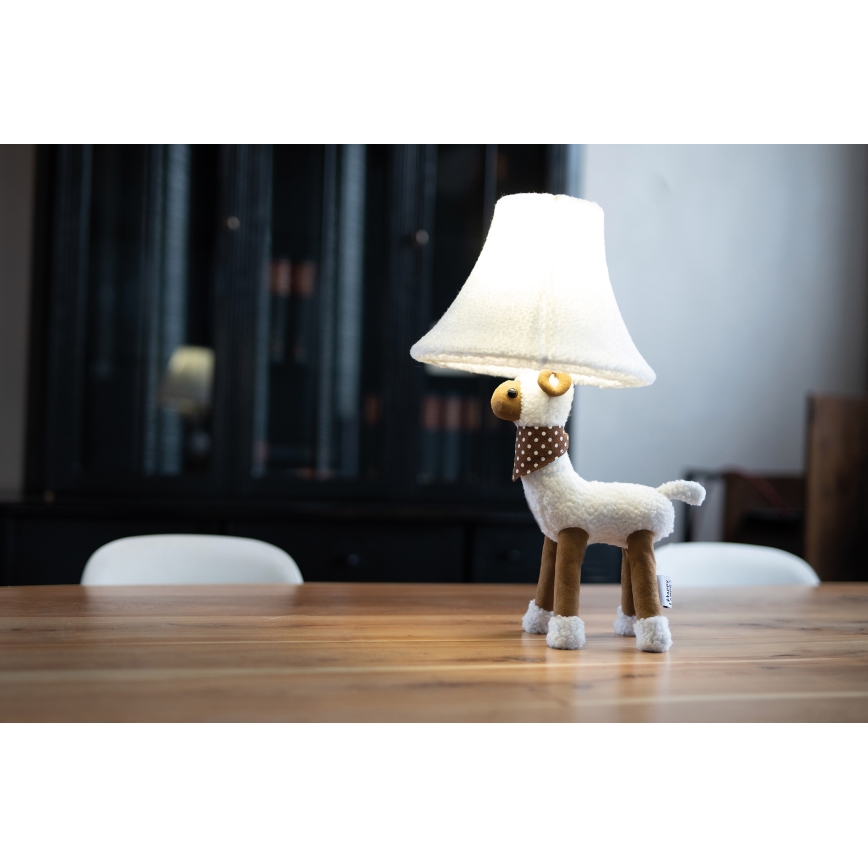 Happy Lamps - LED Dziecięca lampa stołowa WOLLE LED/5,4W/230V owca