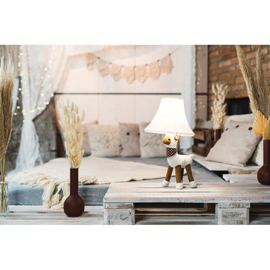 Happy Lamps - LED Dziecięca lampa stołowa WOLLE LED/5,4W/230V owca