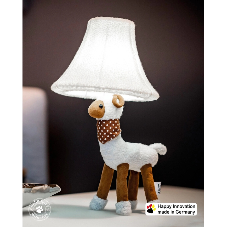 Happy Lamps - LED Dziecięca lampa stołowa WOLLE LED/5,4W/230V owca