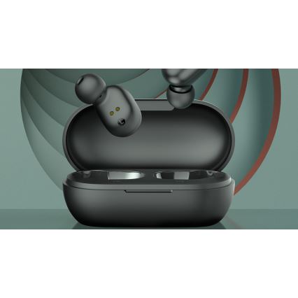 Haylou - Wodoodporne słuchawki bezprzewodowe GT1 Plus Bluetooth czarne