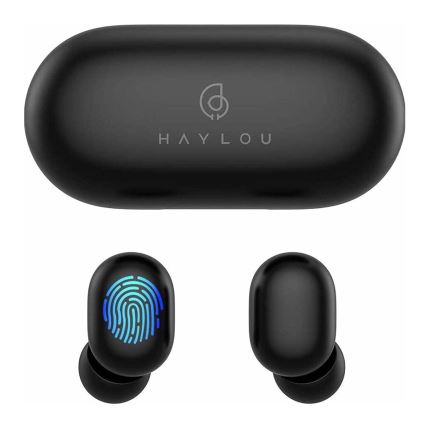 Haylou - Wodoodporne słuchawki bezprzewodowe GT1 Plus Bluetooth czarne
