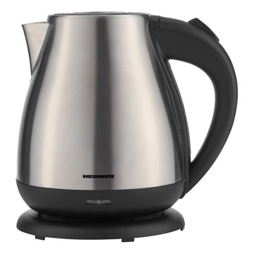 Heinner HEK-17IX - Czajnik elektryczny 1,7 l 2200W/230V matowy chrom/czarny