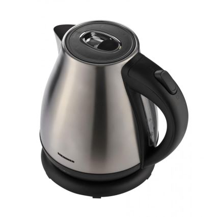 Heinner HEK-17IX - Czajnik elektryczny 1,7 l 2200W/230V matowy chrom/czarny