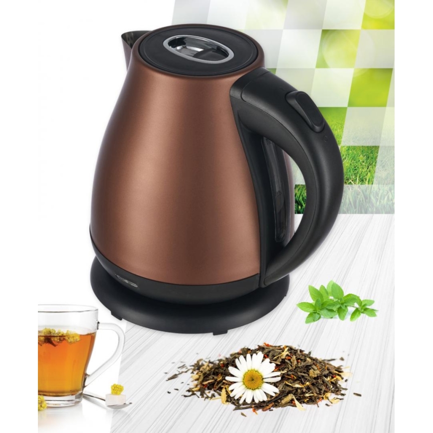 Heinner HEK-17IXC - Czajnik elektryczny 1,7 l 2200W/230V miedziany