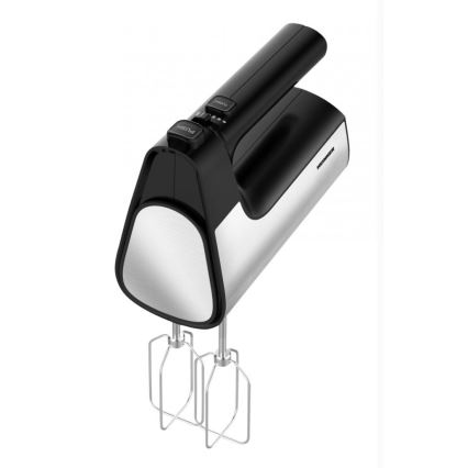 Heinner HM-500BKSS - Mikser ręczny 500W/230V matowy chrom/czarny