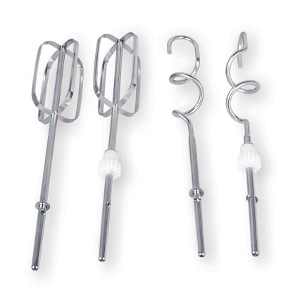 Heinner HMBR-300W - Ręczny mikser z obrotową miską 300W/230V biały