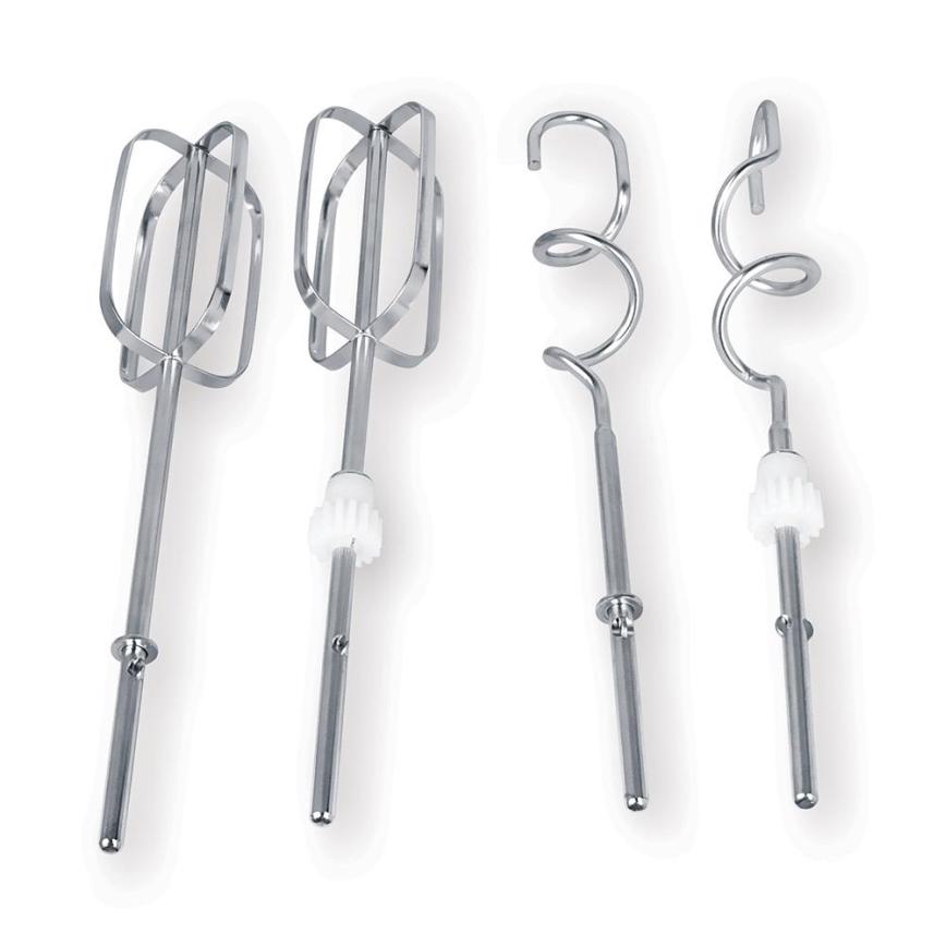 Heinner HMBR-300W - Ręczny mikser z obrotową miską 300W/230V biały