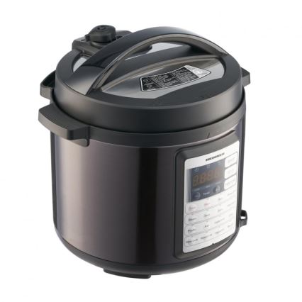 Heinner HPCK-38BK - Wielofunkcyjny elektryczny szybkowar 5,7 l 1000W/230V czarny