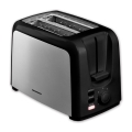 Heinner HTP-700BKSS - Toster z dwoma szczelinami 700 W/230 V, czarny/matowy chrom