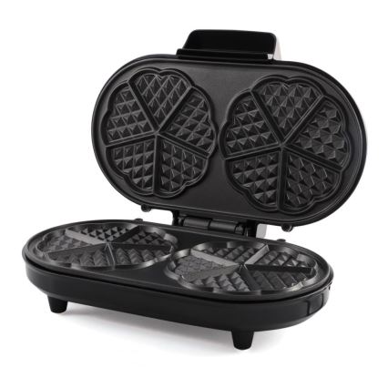 Heinner HWF-1000CR - Gofrownica 1000W/230V czarna/różowe złoto