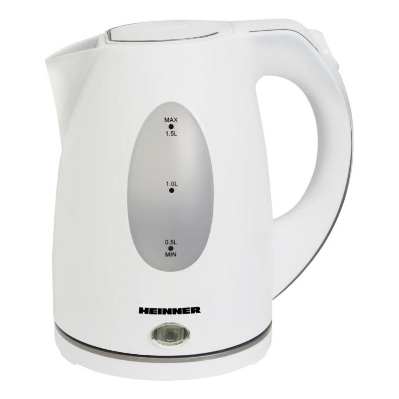 Heinner PF-47 - Czajnik elektryczny 1,5 l, 2200 W/230 V, biały