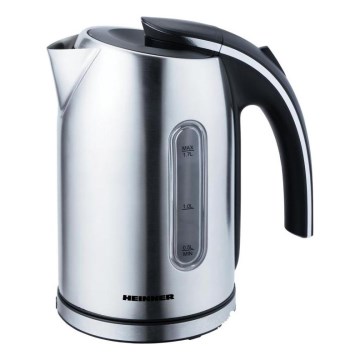 Heinner PF-70 - Czajnik elektryczny 1,7 l 2200W/230V matowy chrom